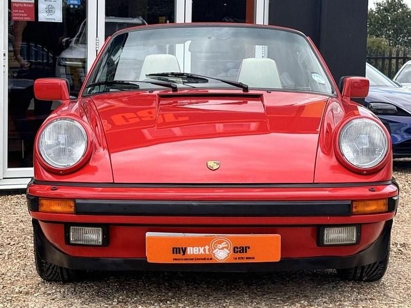 Used Porsche 911 Carrera Cabriolet Sport 231 HP (169 kW) 1989 Red Cabriolet