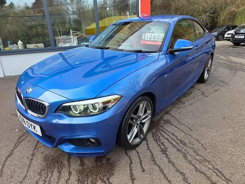Used BMW 218 M Sport 2018 Blue Coupe