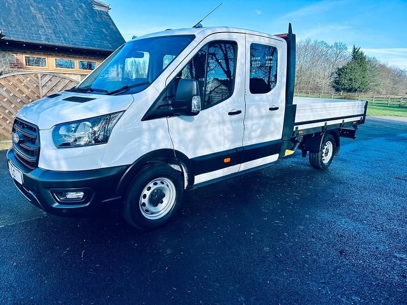 Used Ford Transit 130 HP (95 kW) 2024 White Cabriolet