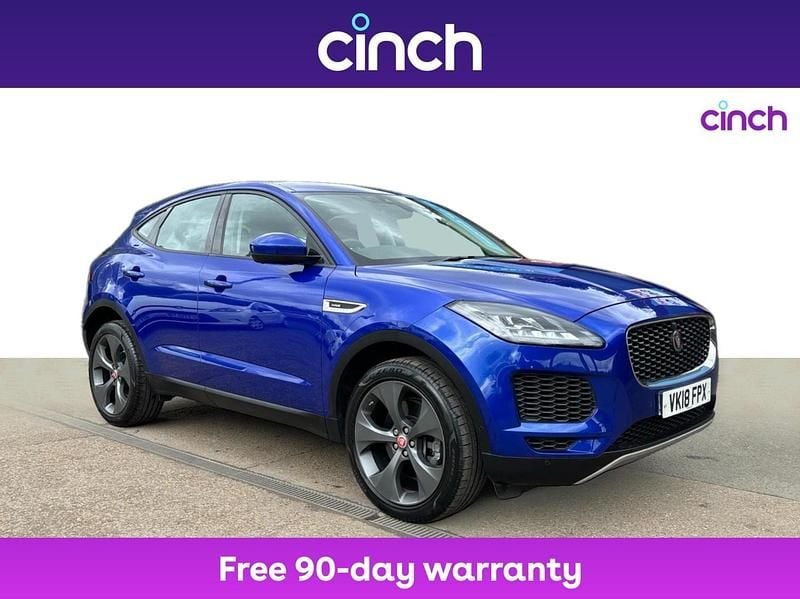 Blue Used 2018 Jaguar E-Pace SUV | £17,299 (Fair price) - Image 1/3