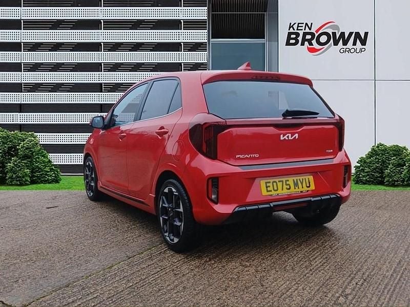 Used Kia Picanto GT-Line S 69 HP (50 kW) 2025 Red Hatchback