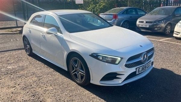 White Used 2019 Mercedes A180 AMG line Hatchback | £16,999 (Fair price) - Image 1/1