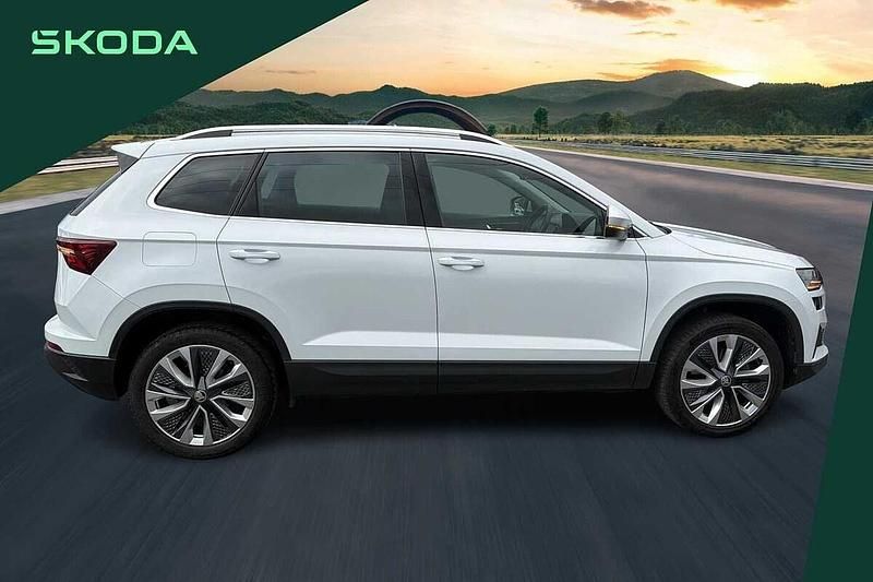 Used Skoda Karoq SE L 150 HP (110 kW) 2023 White SUV