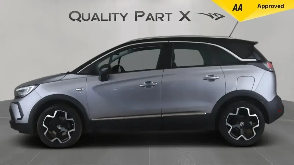 Usado Vauxhall Crossland Ultimate 120 HP (88 kW) 2022 Cinzento SUV