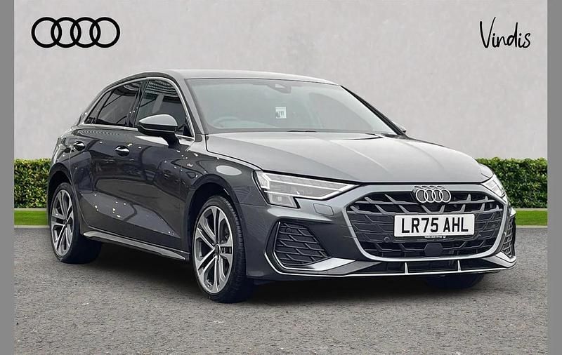 Grey Used 2025 Audi A3 e-tron S-Line Hatchback | £29,335 (Super price) - Image 1/4