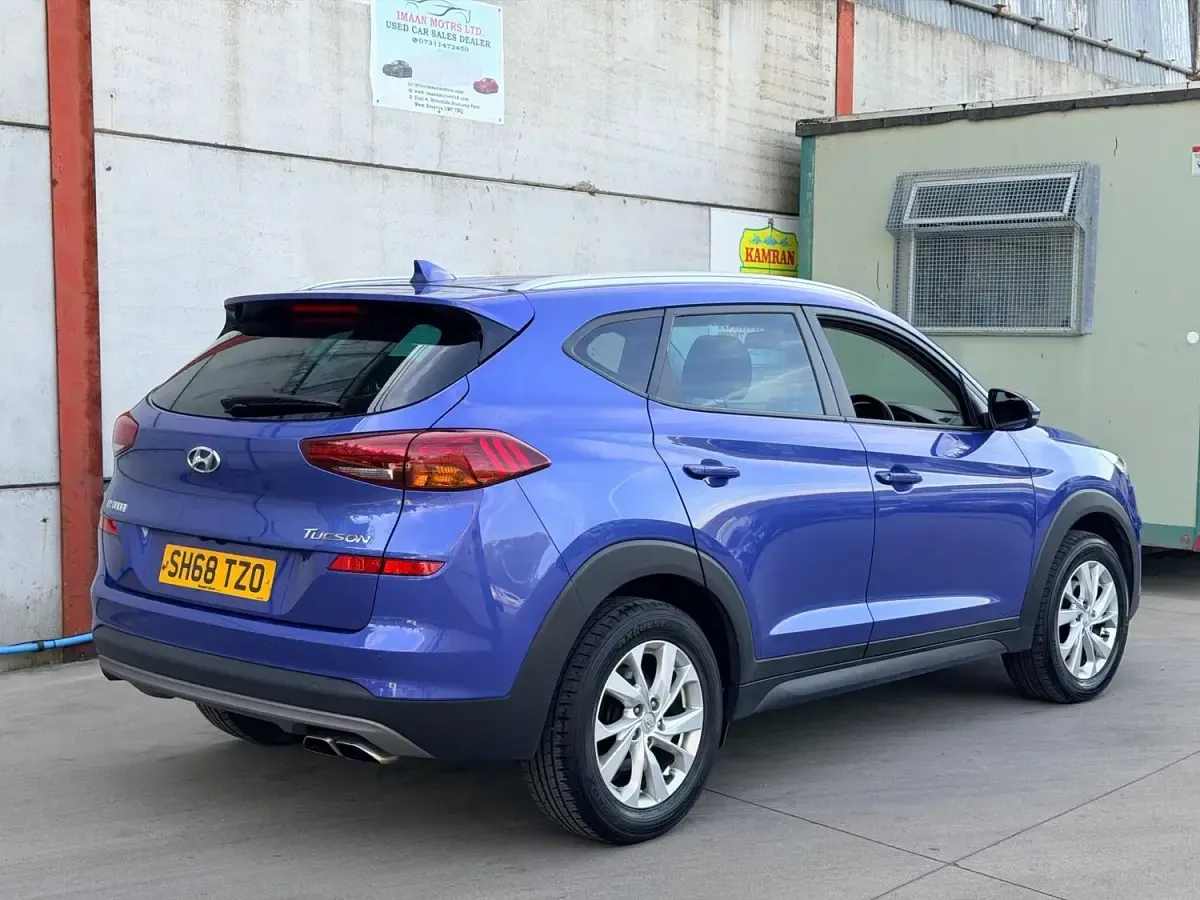 Used Hyundai Tucson SE 2018 Blue SUV