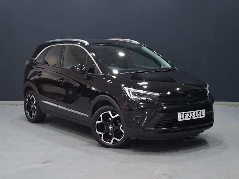 Black Used 2022 Vauxhall Crossland Ultimate SUV | £13,998 (Fair price) - Image 1/4