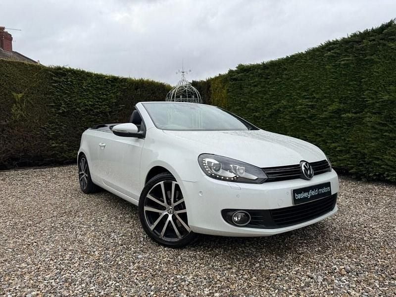 Used VW Golf Cabriolet GT 140 HP (102 kW) 2014 White Cabriolet