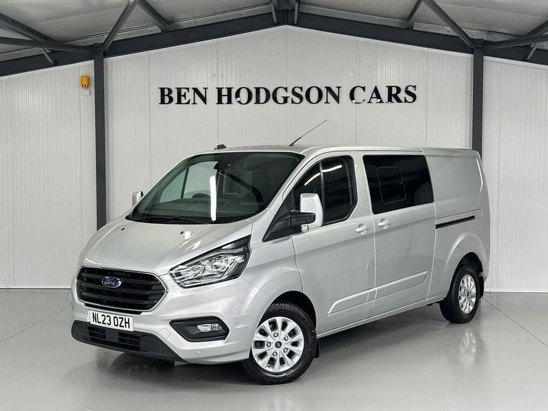 Silver Used 2023 Ford Transit Custom Limited Van | £27,995 (Fair price) - Image 1/4