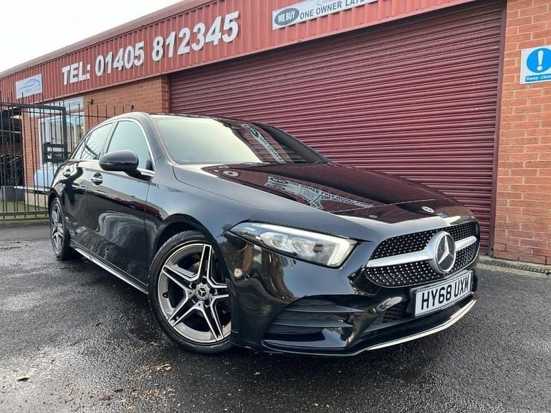 Used Mercedes A200 AMG Line Premium 2018 Black Hatchback