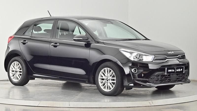 Black Used 2022 Kia Rio 2 Hatchback | £12,750 (Fair price) - Image 1/4