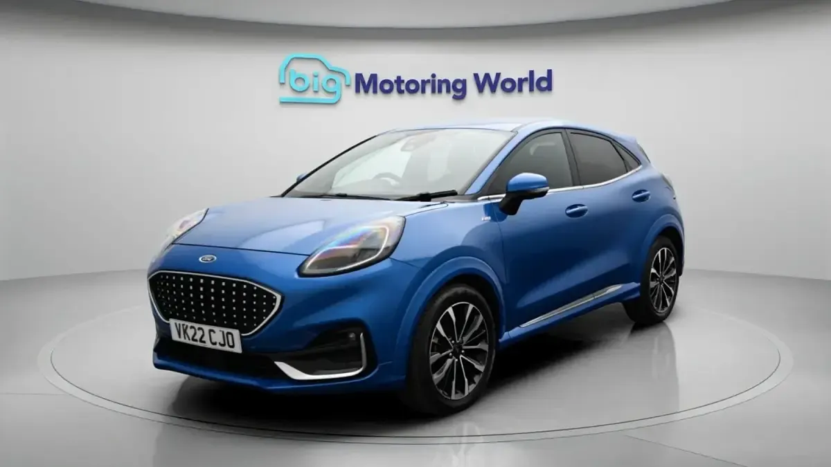 Begagnad Ford Puma ST-Line 155 HK (114 kW) 2022 Blå SUV