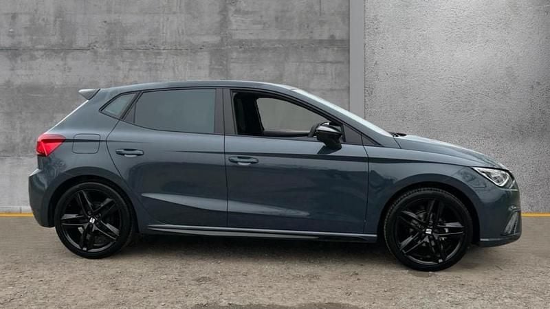 New Seat Ibiza Black Edition 95 HP (69 kW) 2025 Fiord blue Hatchback