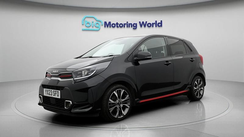 Used Kia Picanto GT-Line 67 HP (49 kW) 2023 Black Hatchback