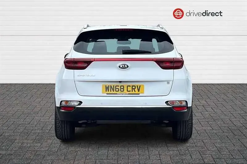 Used Kia Sportage 130 HP (95 kW) 2018 White SUV