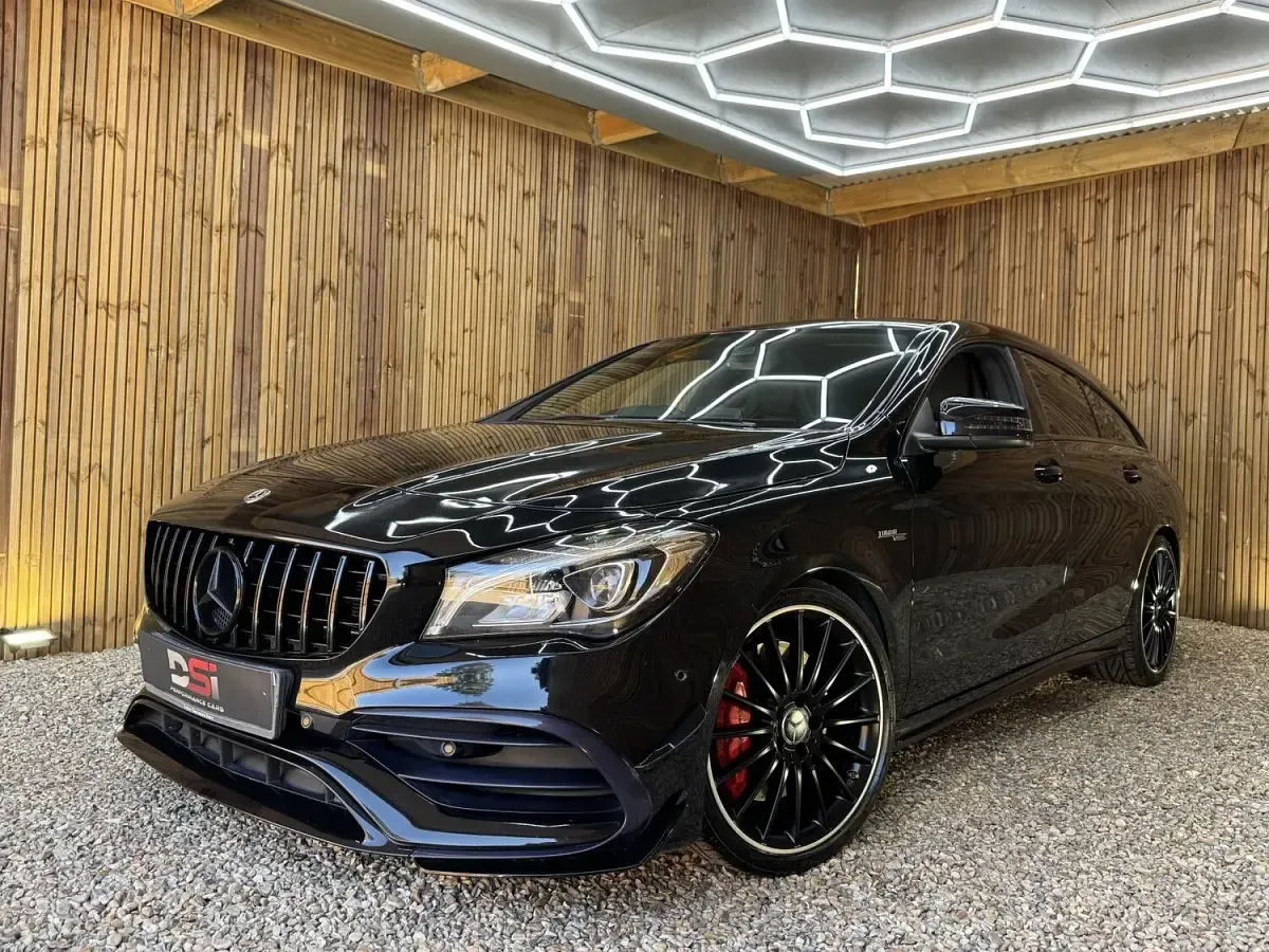 Used Mercedes CLA45 AMG AMG 381 HP (280 kW) 2018 Black Coupe