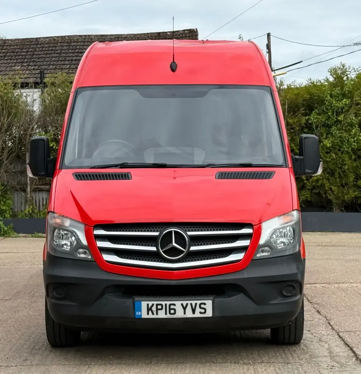Used Mercedes Sprinter 2016 Red Van