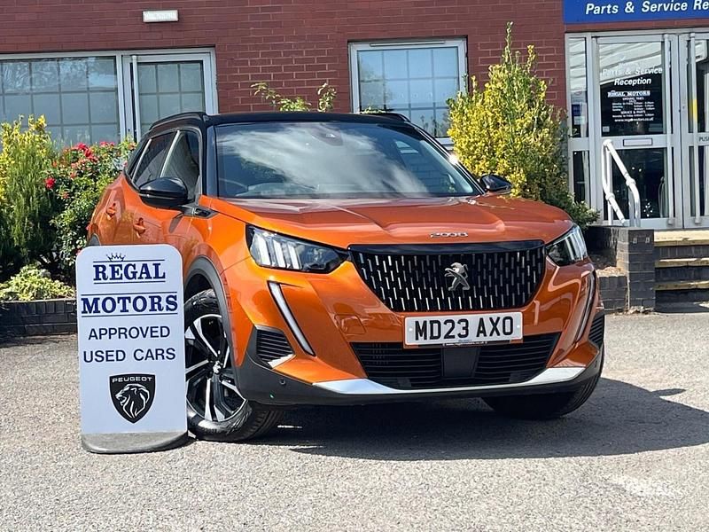 Orange Used 2023 Peugeot 2008 GT SUV | £18,995 (Fair price) - Image 1/4