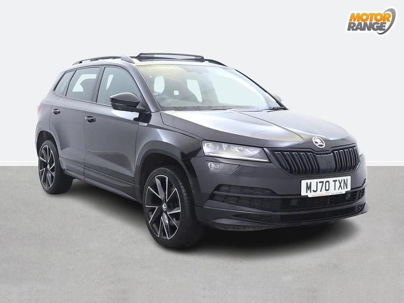 Used Skoda Karoq SportLine 150 HP (110 kW) 2020 Black SUV