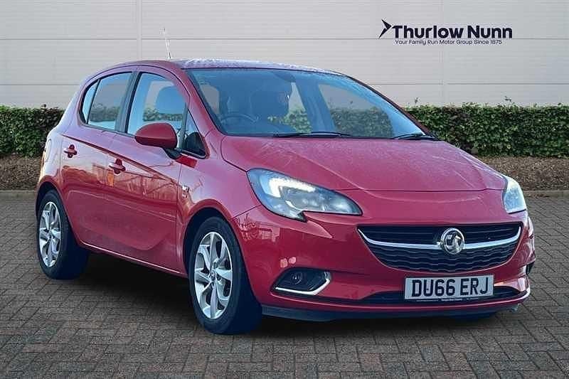 Red Used 2016 Vauxhall Corsa SRi Hatchback | £4,896 (Good price) - Image 1/4