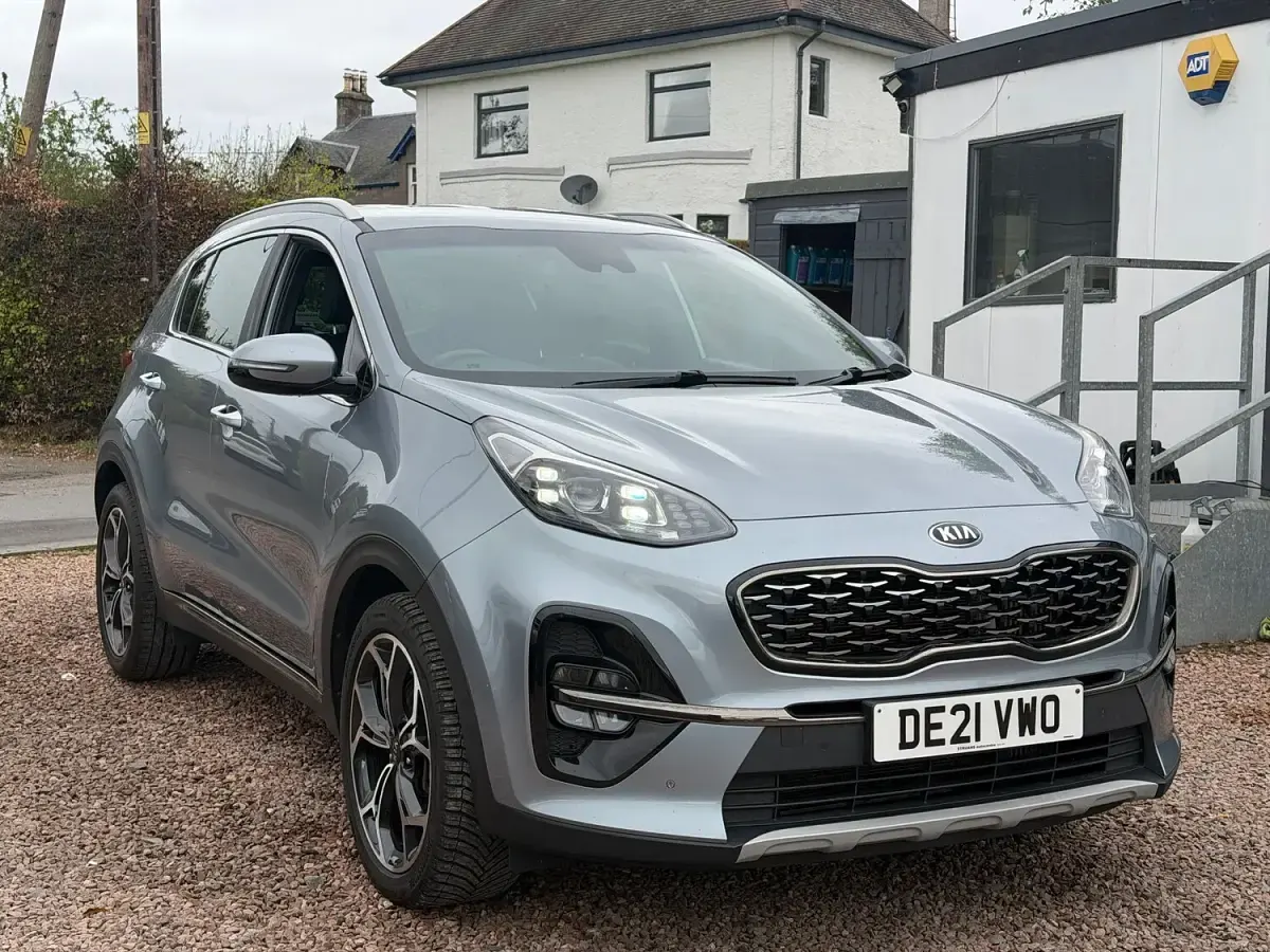 Gebraucht Kia Sportage GT-Line 136 PS (100 kW) 2021 Silber SUV