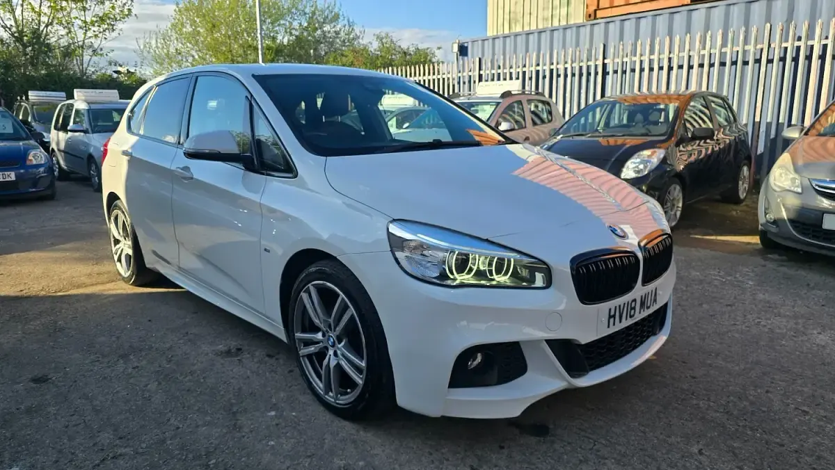 Used BMW 216 M Sport 116 HP (85 kW) 2018 White Coupe