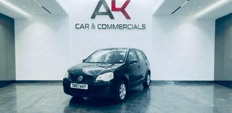 Begagnad VW Polo S 65 HK (47 kW) 2007 Svart Halvkombi