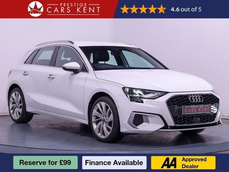 Not known Used 2022 Audi A3 Sportback Sport Hatchback | £19,188 (Fair price) - Image 1/4