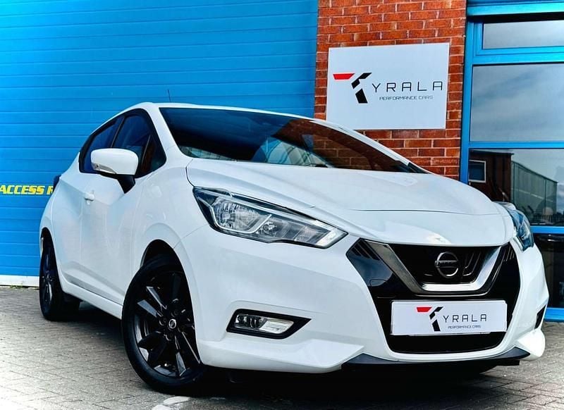 White Used 2017 Nissan Micra Acenta Hatchback | £6,495 (Fair price) - Image 1/4