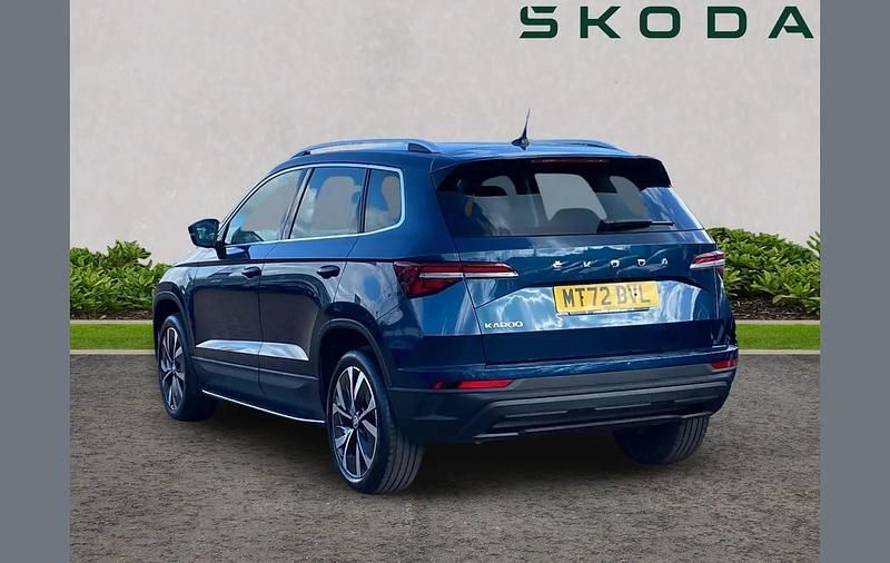 Used Skoda Karoq SE L 147 HP (108 kW) 2023 Blue SUV