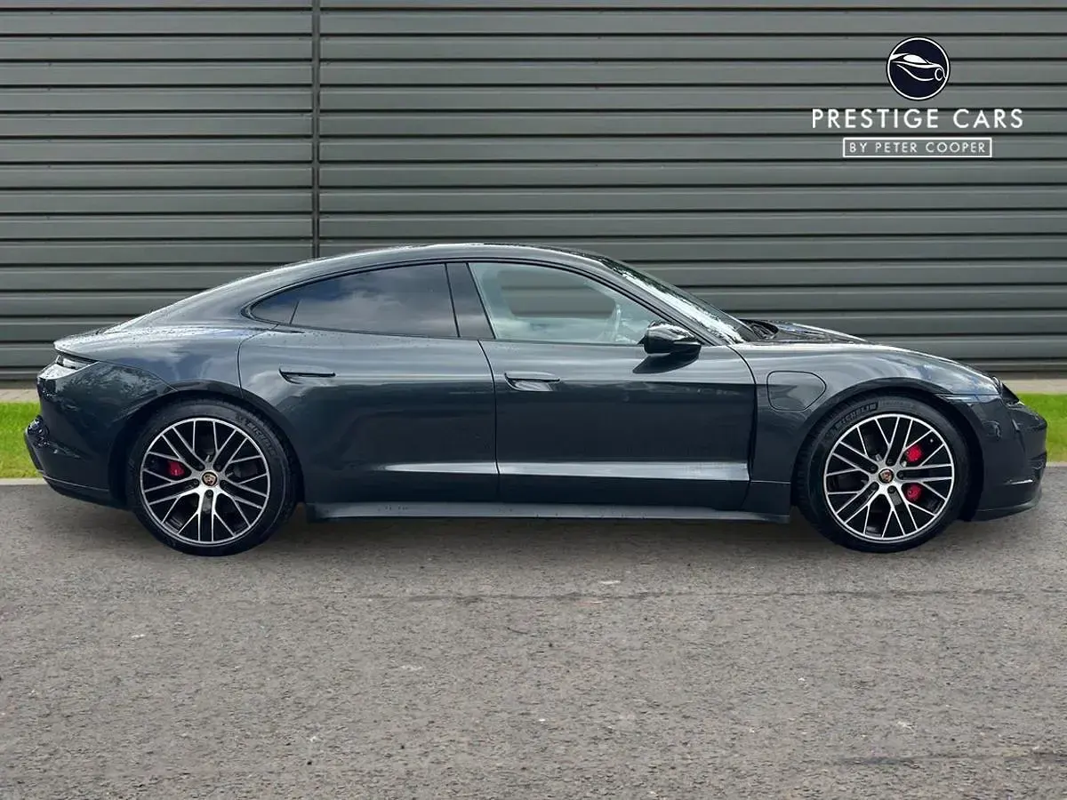 Used Porsche Taycan Performance Package 389 kW (530 HP) 2021 Grey Sedan