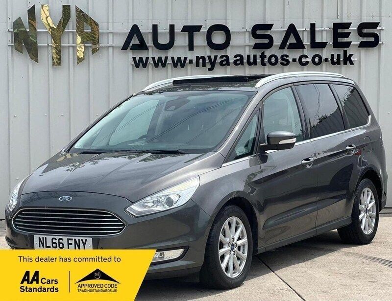 Grey Used 2016 Ford Galaxy Titanium X MPV | £11,999 (Fair price) - Image 1/4
