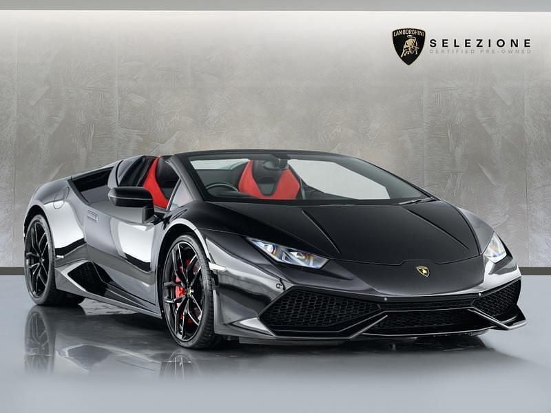 Black Used 2016 Lamborghini Huracán Cabriolet | £154,950 - Image 1/4