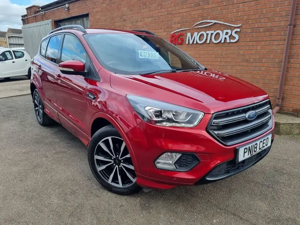 Used Ford Kuga ST-Line 182 HP (133 kW) 2018 Red SUV