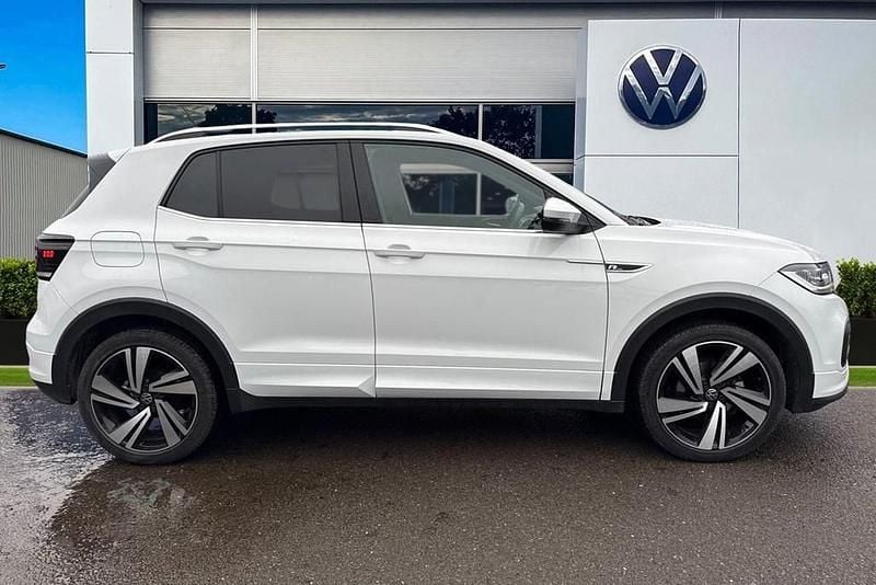 Used VW T-Cross R-line 150 HP (110 kW) 2023 White SUV