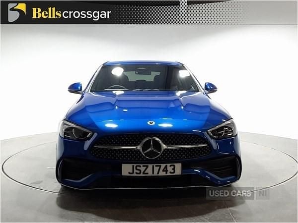 Used Mercedes C200 AMG line 204 HP (150 kW) 2025 Blue Sedan