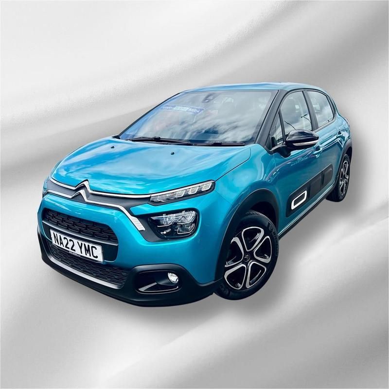 Blue Used 2022 Citroën C3 PureTech Hatchback | £11,495 (Fair price) - Image 1/4