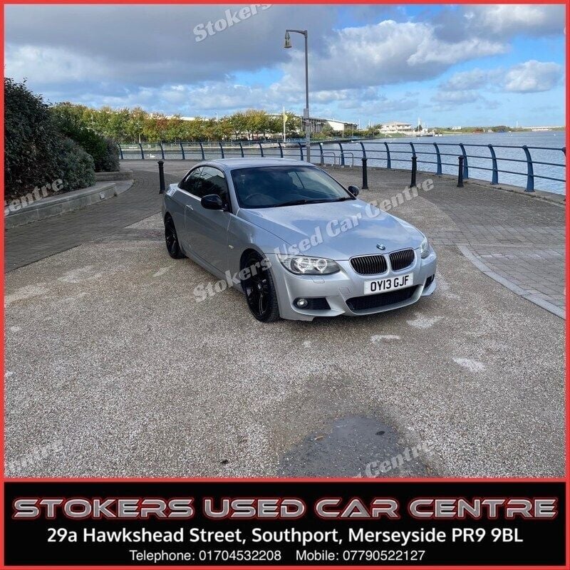 Silver Used 2013 BMW 320 Cabriolet Sport Line Cabriolet | £8,995 (A bit pricey) - Image 1/4