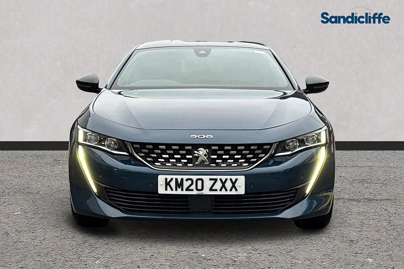 Used Peugeot 508 GT-line 131 HP (96 kW) 2020 Blue Hatchback