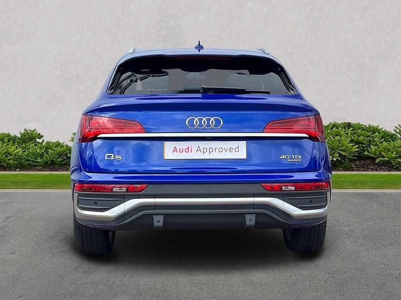 Used Audi Q5 S-Line 204 HP (150 kW) 2022 Blue SUV