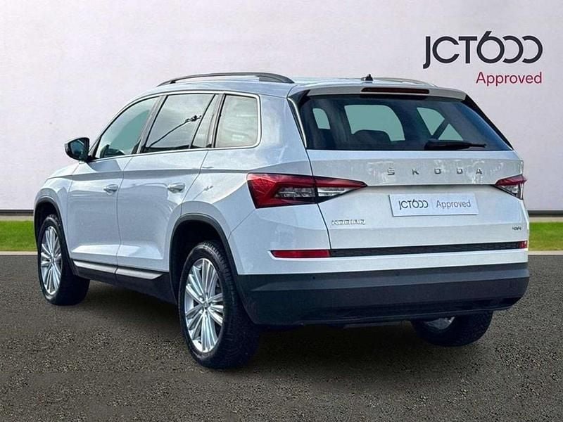 Used Skoda Kodiaq SE L 150 HP (110 kW) 2020 White SUV