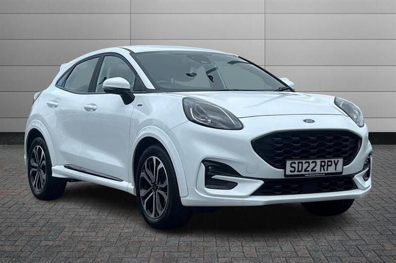 Frozen white Used 2022 Ford Puma ST-Line Hatchback | £13,294 (Fair price) - Image 1/2
