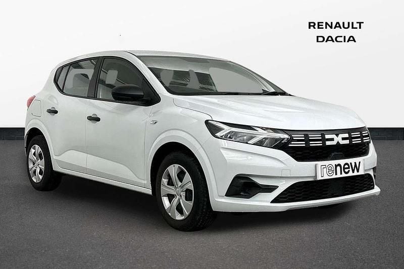 White Used 2023 Dacia Sandero Essentiel Hatchback | £10,000 (Super price) - Image 1/4