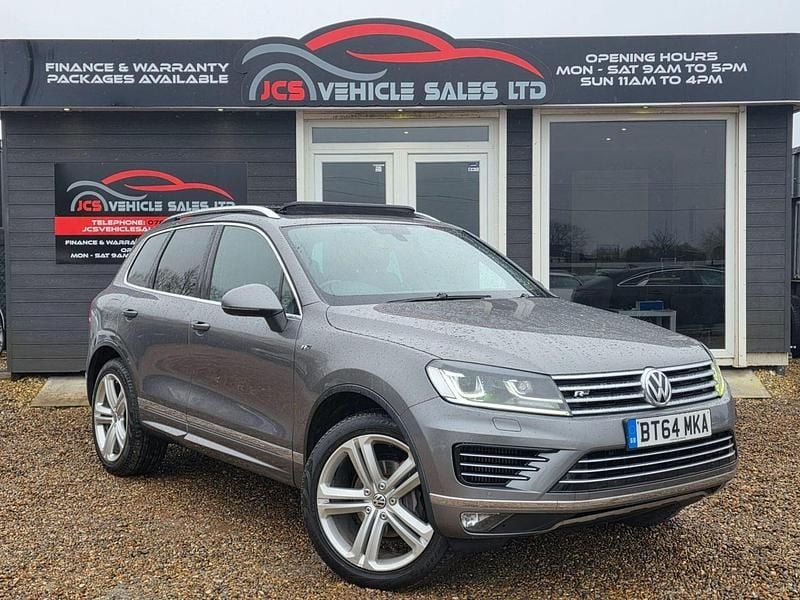 Used VW Touareg R-line 2014 Grey SUV