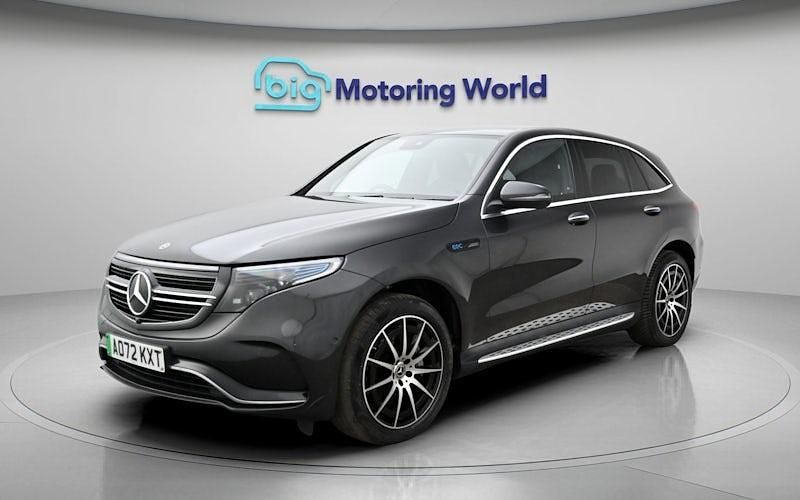 Used Mercedes EQC400 AMG line 300 kW (408 HP) 2022 Grey SUV