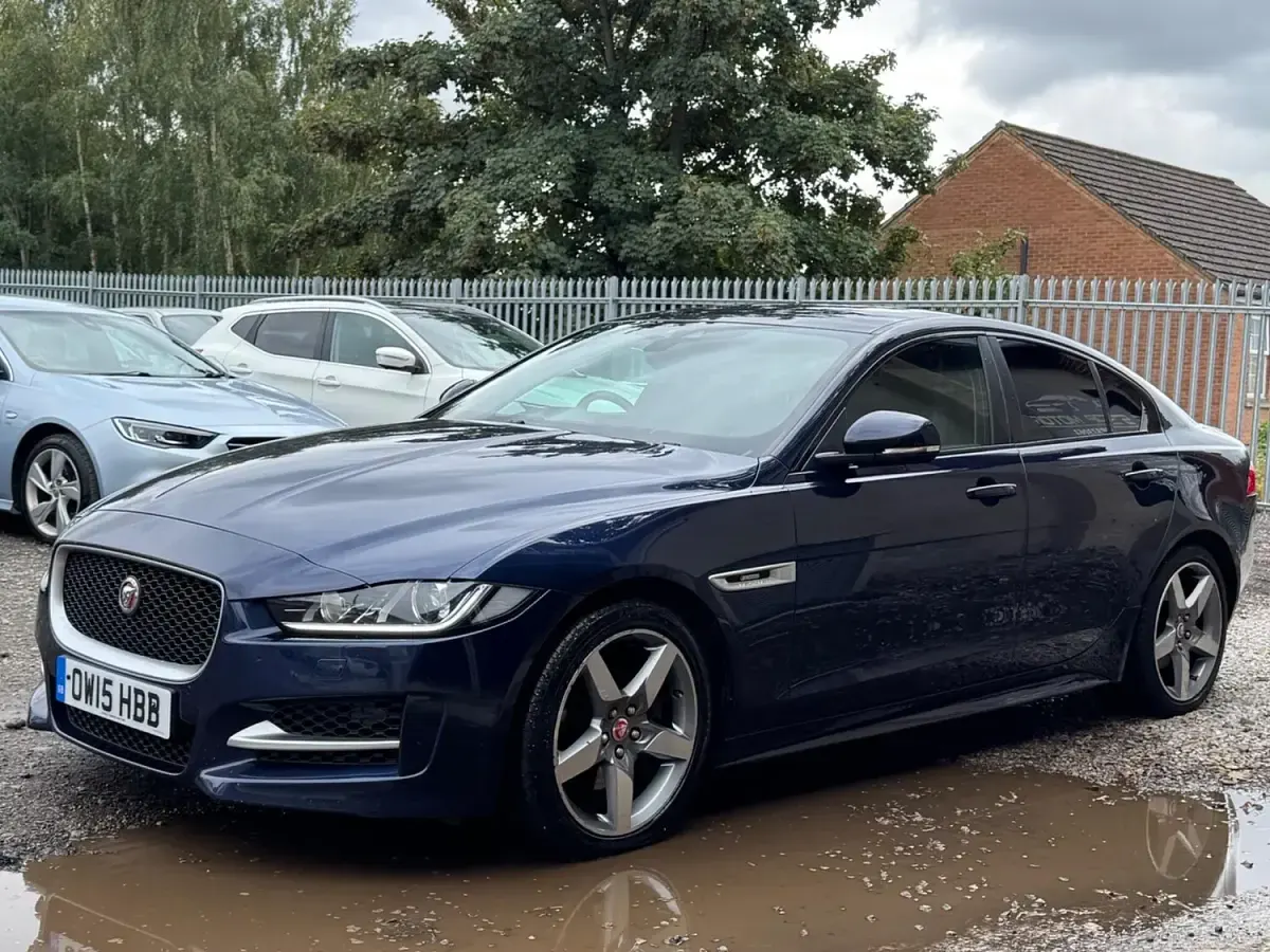 Used Jaguar XE R-Sport 2015 Blue Sedan