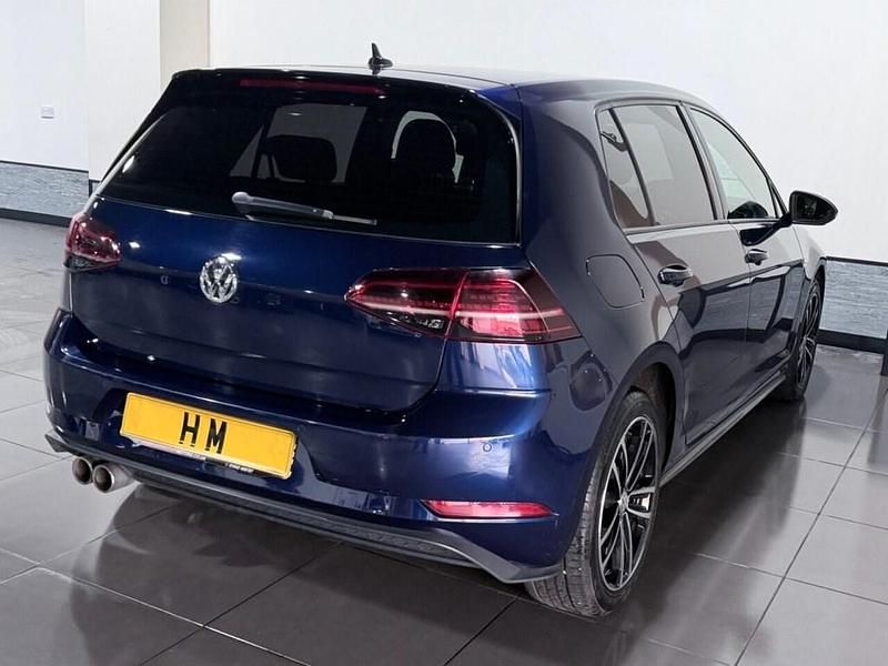 Used VW Golf VII GTE 204 HP (150 kW) 2020 Blue Hatchback