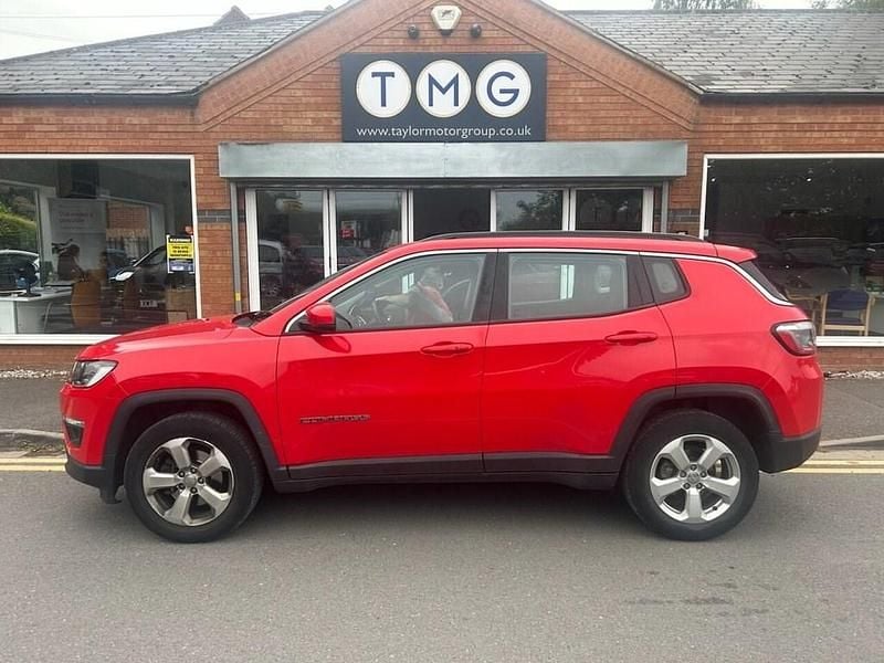 Red Used 2019 Jeep Compass Longitude SUV | £9,997 (Good price) - Image 1/4