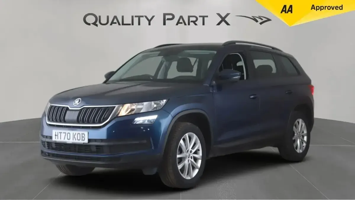 Used Skoda Kodiaq SE 150 HP (110 kW) 2021 Blue SUV