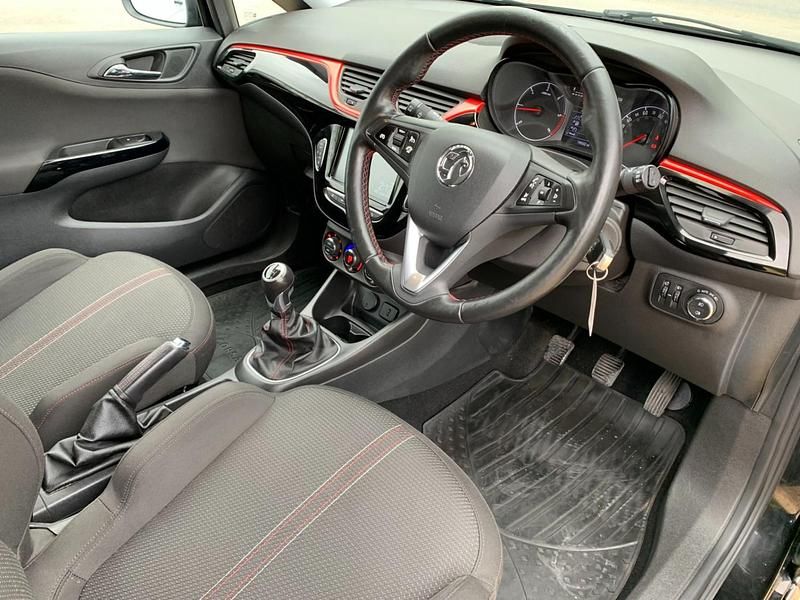 Used Vauxhall Corsa Sportive 95 HP (69 kW) 2017 Black Hatchback